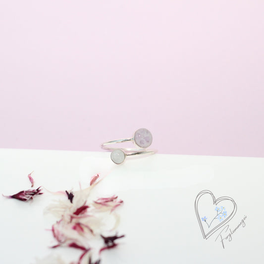 Ylva dobbel, justerbar ring