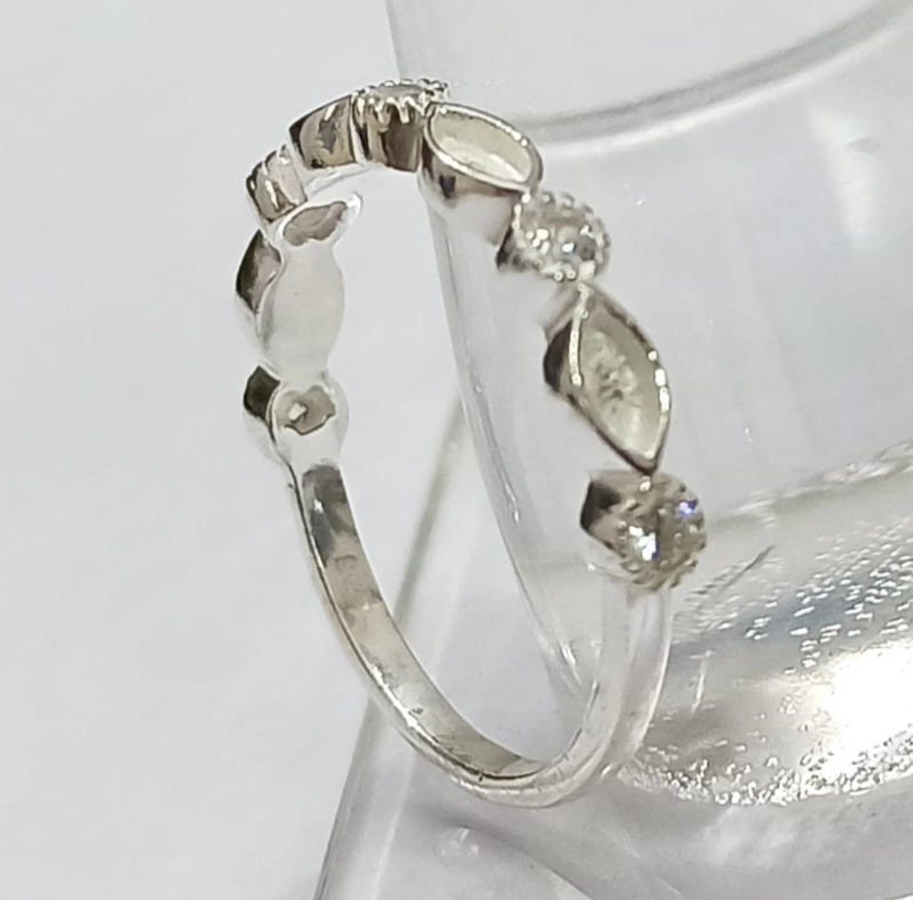 ring med cz stener
