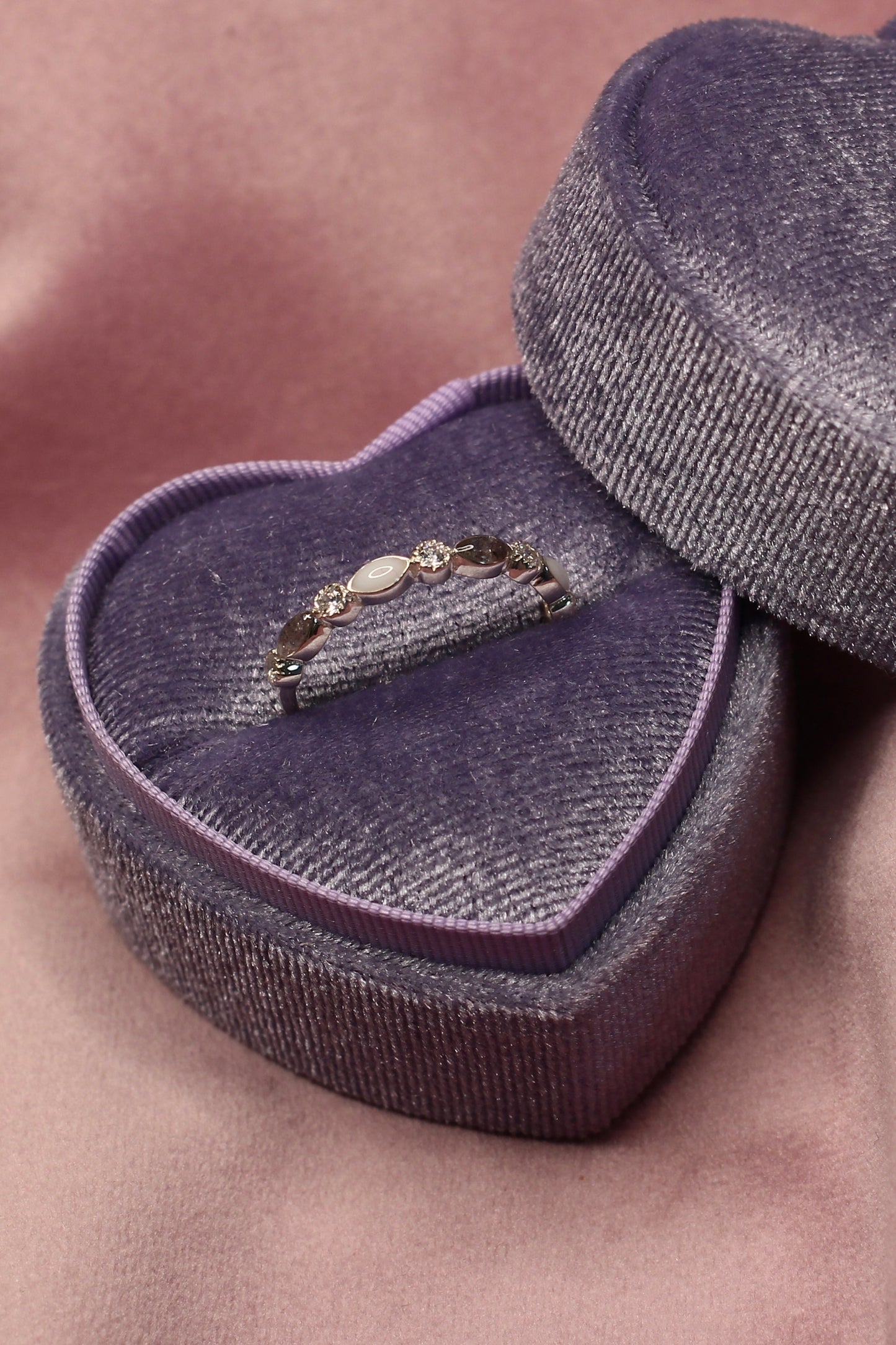 ring med cz stener